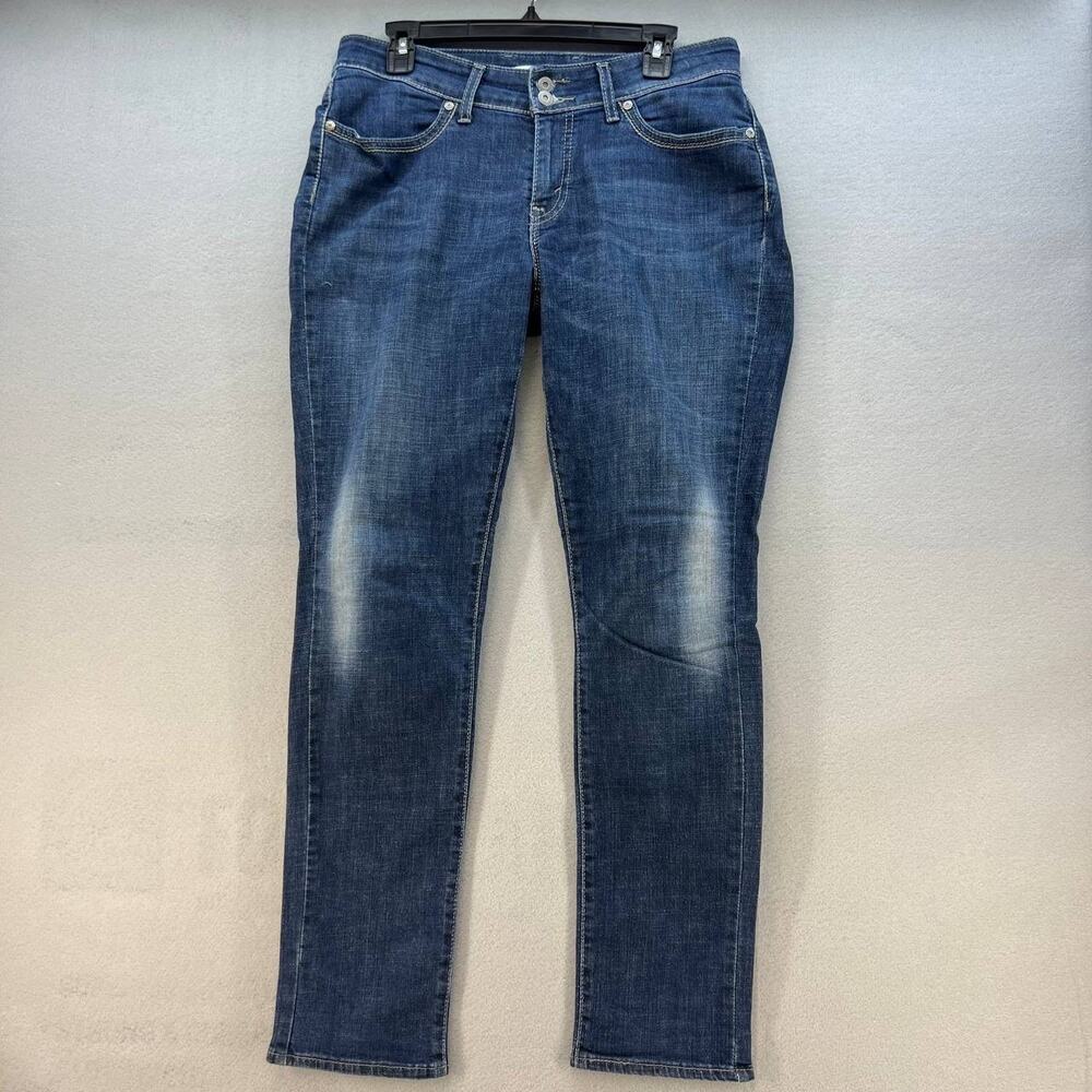 Levi's 529 Women's Jeans Size W30 L32 Curvy Skinny Leg Dark Wash Denim Preppy